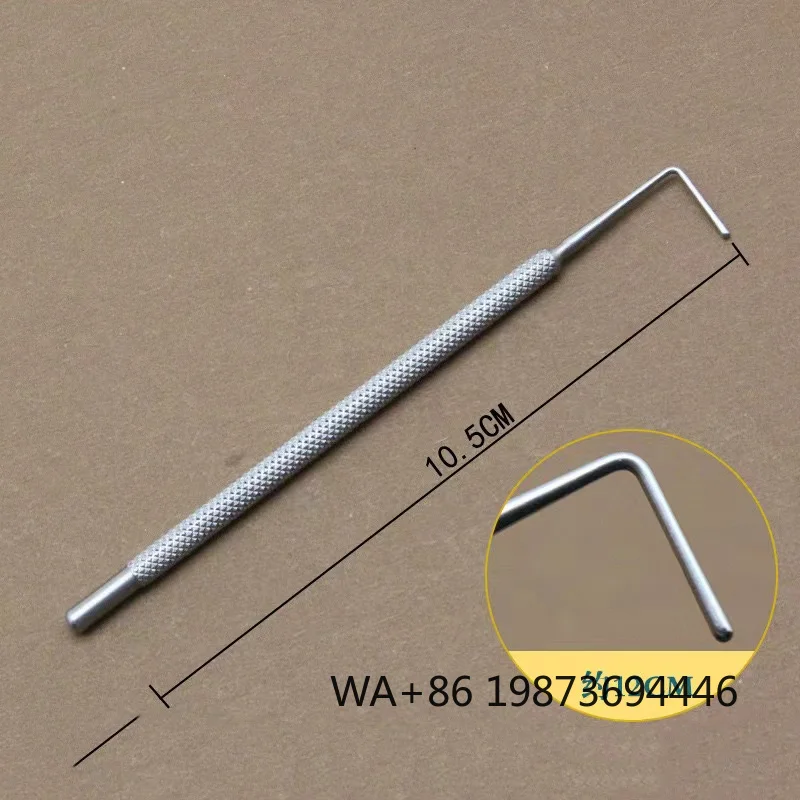Professional Strabismus Hook, Auxiliary Retraction Tool for Ophthalmic Strabismus Correction Surgery
Professional Strabismus Hook, Auxiliary Retraction Tool for Ophthalmic Strabismus Correction Surgery