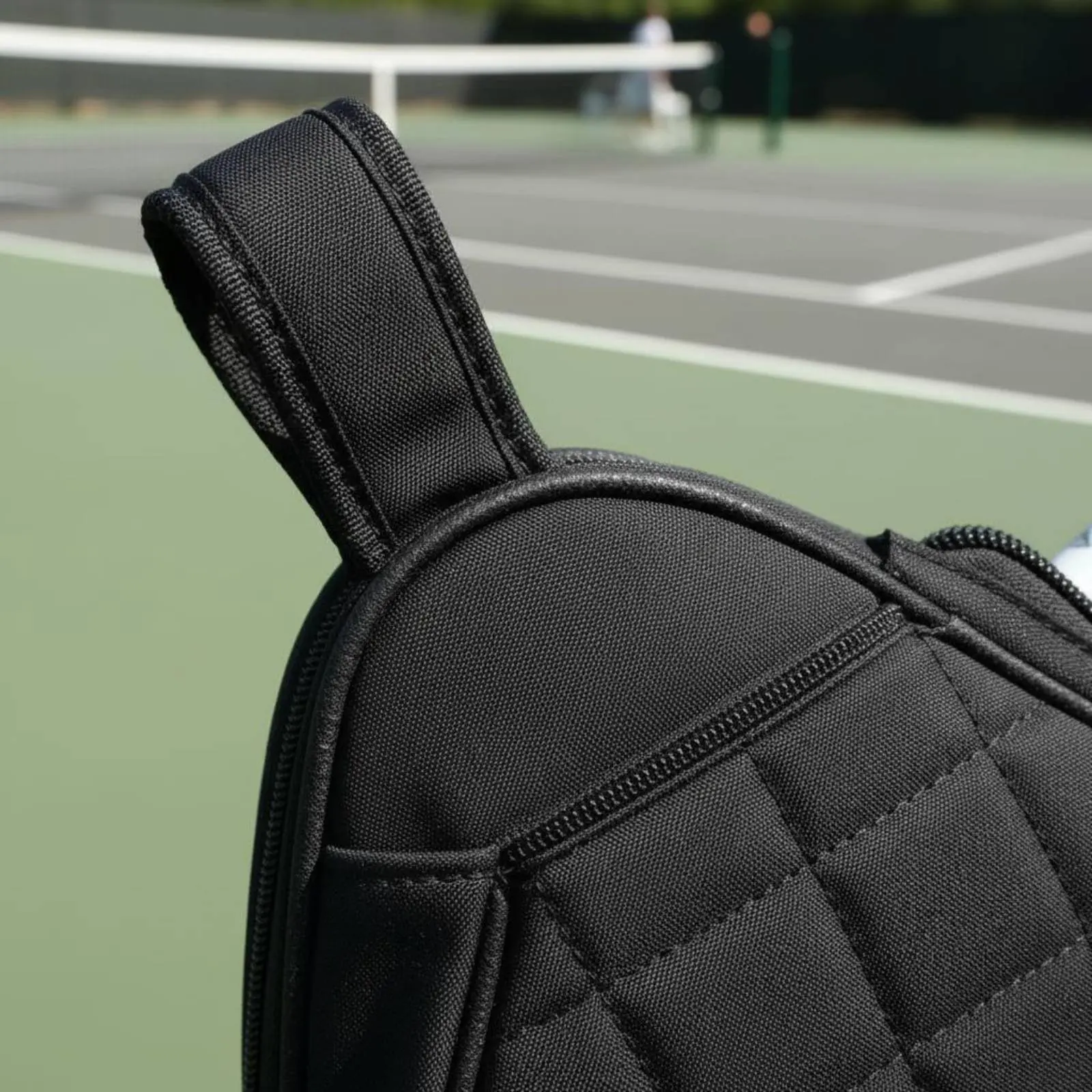 Quilted Court Racket Bag Multi-Pocket Shoulder Backpack Sports Equipment Lightweight for Children
Quilted Court Racket Bag Multi-Pocket Shoulder Backpack Sports Equipment Lightweight for Children