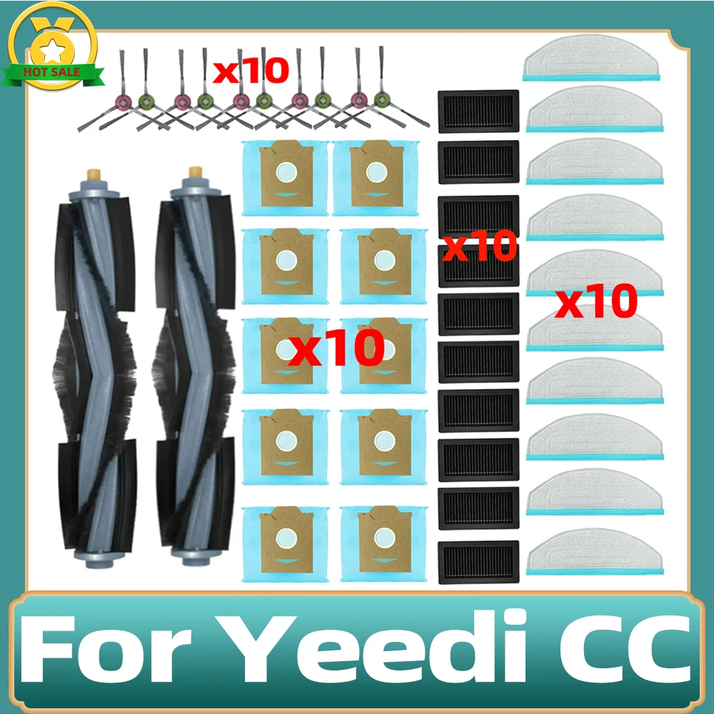 For Yeedi CC / Yeedi Cube Robot Vacuum Cleaner Main Side Brush Mop Cloths Rag Hepa Filter Accessories Replacement Spare Part
For Yeedi CC / Yeedi Cube Robot Vacuum Cleaner Main Side Brush Mop Cloths Rag Hepa Filter Accessories Replacement Spare Part