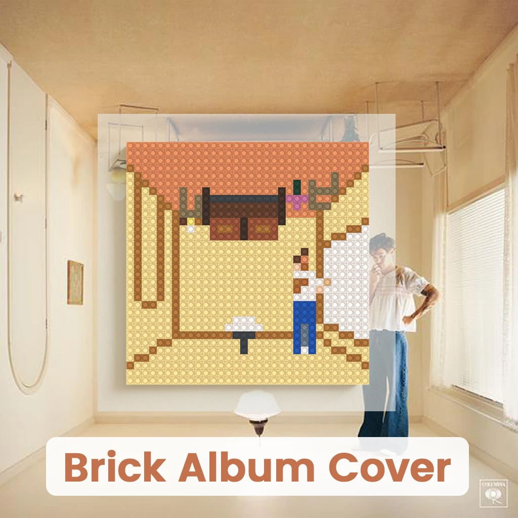 H-Harry Styles Classic Pop Soft Rock Music Album Mosaic MOC Building Brick Art DIY Wall Decor Poster For Home Room Decoration
H-Harry Styles Classic Pop Soft Rock Music Album Mosaic MOC Building Brick Art DIY Wall Decor Poster For Home Room Decoration