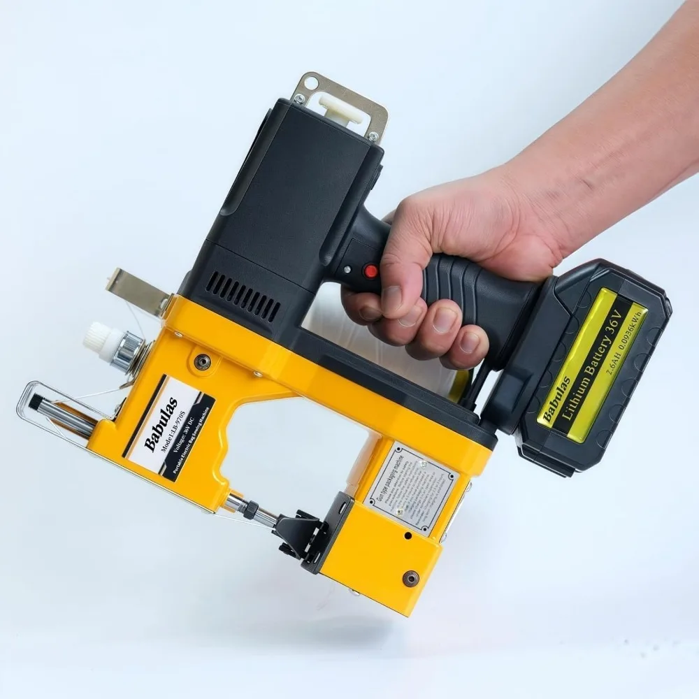 Cordless Bag Sewing Machine | Portable Industrial Bag Closer | 2-Second Fast Sealing for Woven PP/Canvas/Jute Bags | Factory & F
Cordless Bag Sewing Machine | Portable Industrial Bag Closer | 2-Second Fast Sealing for Woven PP/Canvas/Jute Bags | Factory & F