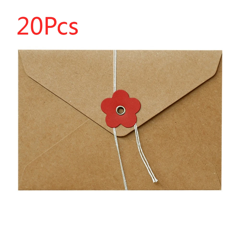 20Pcs Vintage Valentine Window Envelopes Love Cash Envelope Kraft Paper Envelopes DIY Gift Packaging Bag Invitation Card Cover
20Pcs Vintage Valentine Window Envelopes Love Cash Envelope Kraft Paper Envelopes DIY Gift Packaging Bag Invitation Card Cover