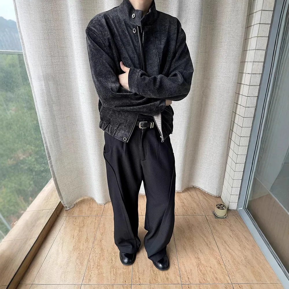 Высококачественная американская ретро-куртка для ранней весны, свободного кроя, с воротником-стойкой, модная
Высококачественная американская ретро-куртка для ранней весны, свободного кроя, с воротником-стойкой, модная