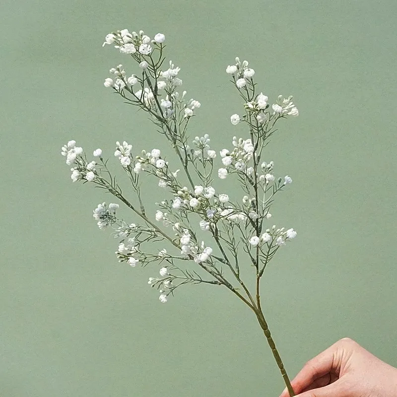 5Pc Artificial 3fork Gypsophila Plastic Flowers Home Decoration Wedding Babysbreath Bridal Bouquet Home Table Floral Arrangement
5Pc Artificial 3fork Gypsophila Plastic Flowers Home Decoration Wedding Babysbreath Bridal Bouquet Home Table Floral Arrangement