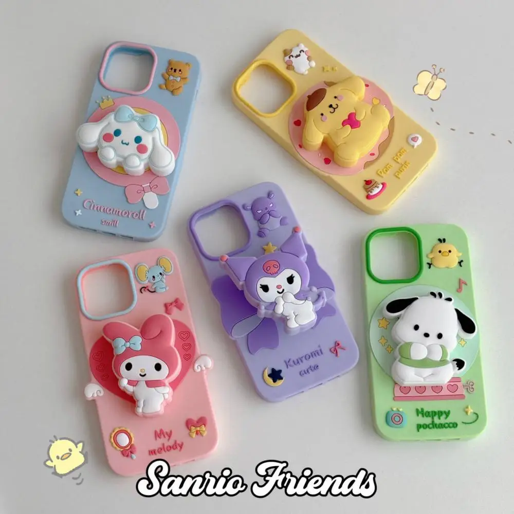 Sanrio Kawaii Animation My Melody Cinnamoroll Suitable for Iphone14Promax Apple Finished with Bracket Cute Mobile Phone Case
Sanrio Kawaii Animation My Melody Cinnamoroll Suitable for Iphone14Promax Apple Finished with Bracket Cute Mobile Phone Case