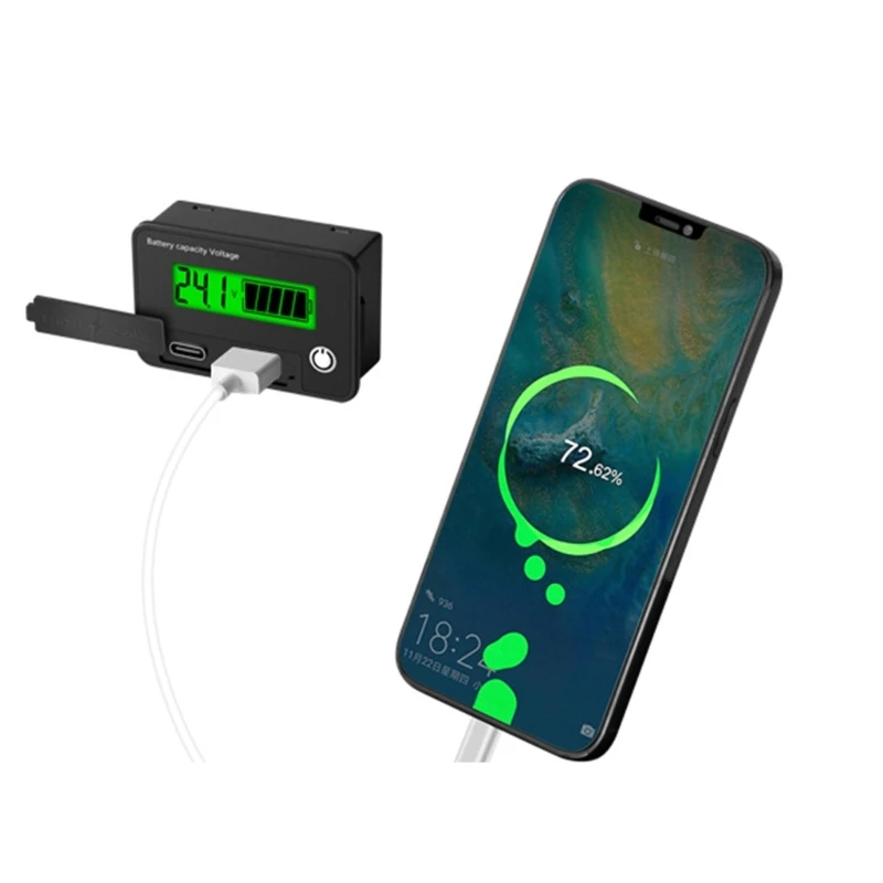 Battery Display Lithium Battery Levels Battery Capacity Meter DC8-30V New Dropship
Battery Display Lithium Battery Levels Battery Capacity Meter DC8-30V New Dropship