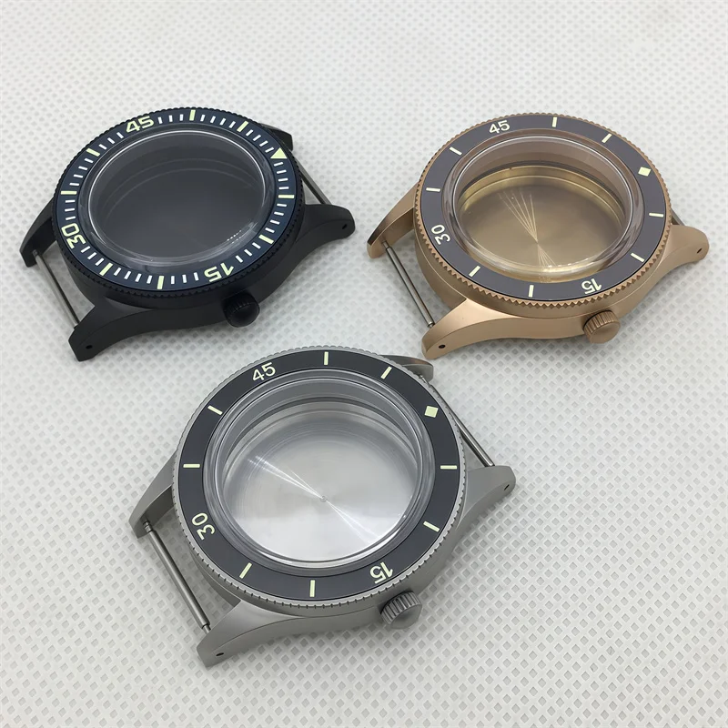 40mm Vintage Sandblast Watch case Coated arched glass C3 Super Luminous bezel for NH34 NH35A NH36 ETA2824 PT5000 Miyota movement
40mm Vintage Sandblast Watch case Coated arched glass C3 Super Luminous bezel for NH34 NH35A NH36 ETA2824 PT5000 Miyota movement
