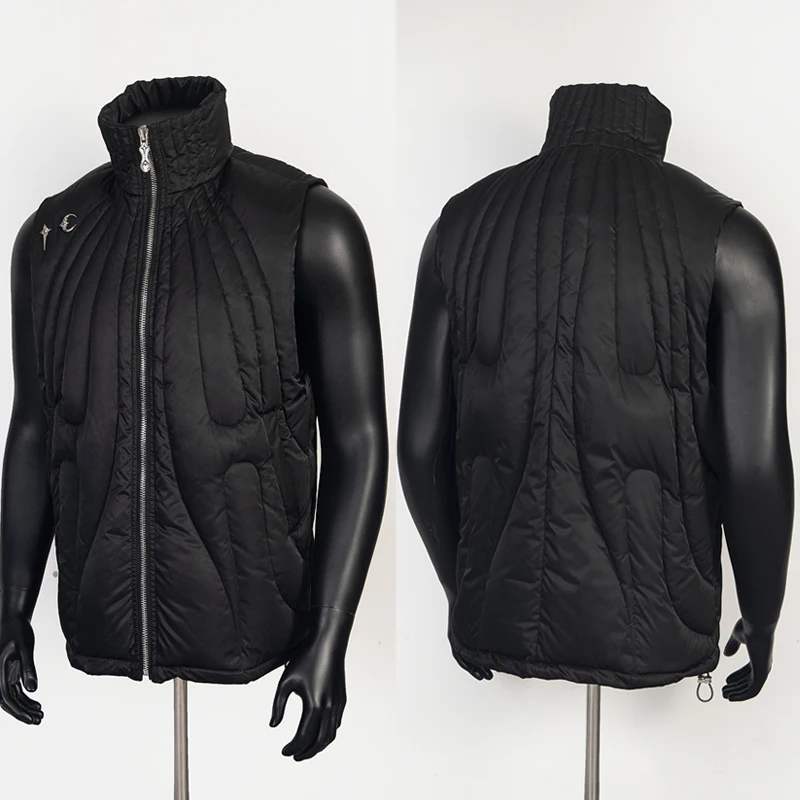 Американский тренд THUG CLUB пуховый жилет повседневный мужской и женский зимний модный звездный лунный узор Thug клубная куртка без рукавов
Американский тренд THUG CLUB пуховый жилет повседневный мужской и женский зимний модный звездный лунный узор Thug клубная куртка без рукавов