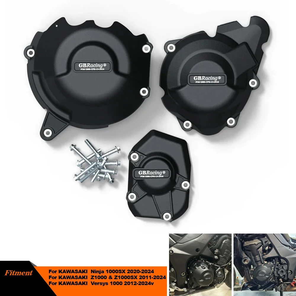 Motorcycle Engine Guard Protector Cover for for Kawasaki Z1000SX Ninja 1000SX VERSYS 1000 2011-2024
Motorcycle Engine Guard Protector Cover for for Kawasaki Z1000SX Ninja 1000SX VERSYS 1000 2011-2024
