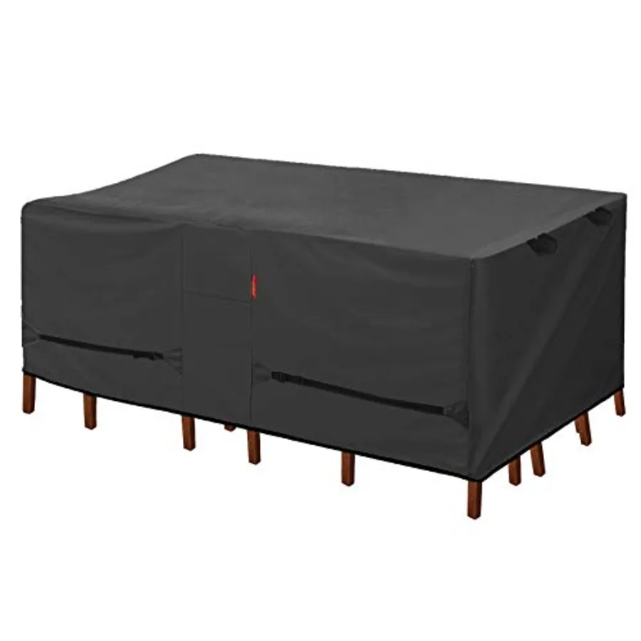 Patio Table Cover - Waterproof Outdoor Dining Table and Chairs Furniture Set Cover Rectangular - 86 x 44 inch
Patio Table Cover - Waterproof Outdoor Dining Table and Chairs Furniture Set Cover Rectangular - 86 x 44 inch