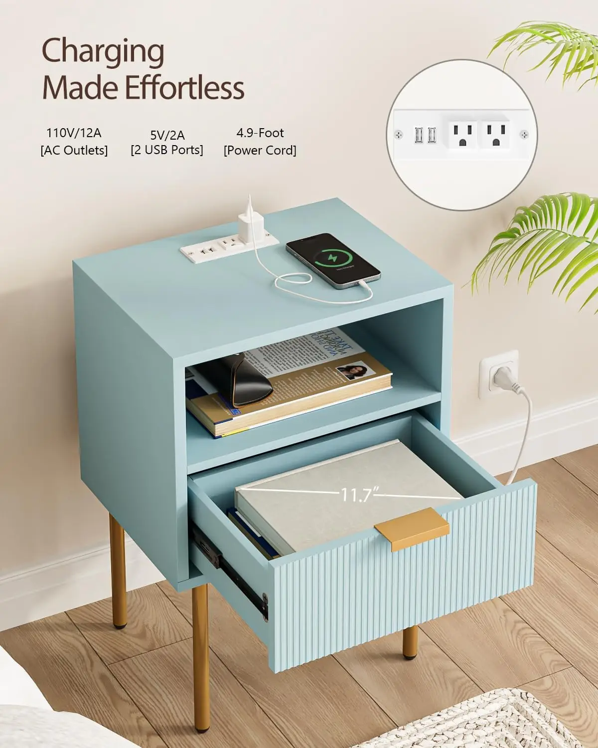 Nightstand,Small Bedside Table With Gold Frame,White Night Stand,Bedside Furniture,Side Table With Drawer And Shelf For
Nightstand,Small Bedside Table With Gold Frame,White Night Stand,Bedside Furniture,Side Table With Drawer And Shelf For