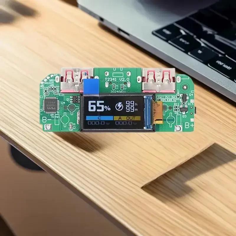 1 шт. двунаправленное быстрое зарядное устройство понижающий преобразователь мобильный модуль питания DIY материнская плата с дисплеем Type-c USB 22,5 Вт 
1 шт. двунаправленное быстрое зарядное устройство понижающий преобразователь мобильный модуль питания DIY материнская плата с дисплеем Type-c USB 22,5 Вт