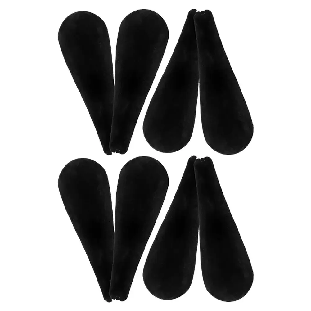 8 Pcs Black Flocking Shoulder Pads Home Flocked Hangers for Clothing Shaper Protector
8 Pcs Black Flocking Shoulder Pads Home Flocked Hangers for Clothing Shaper Protector