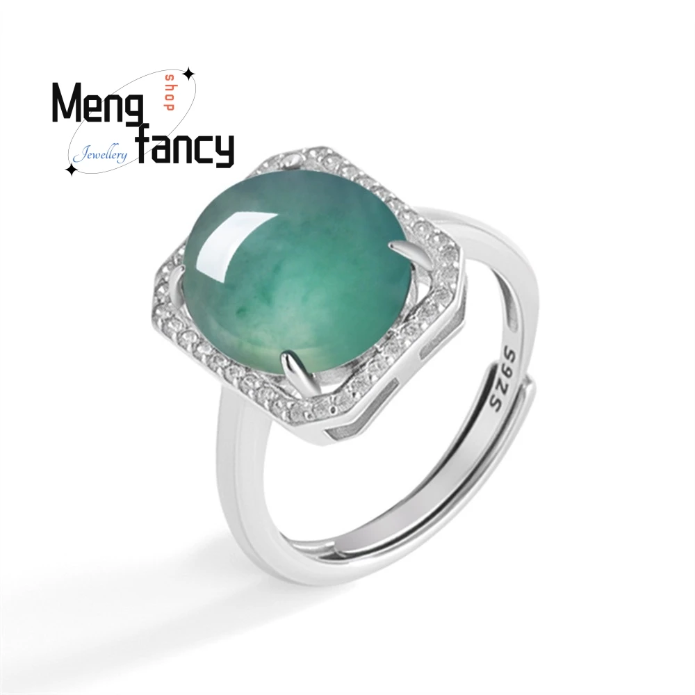 S925 Натуральный нефрит А-класса Синее водяное яйцо Квадратное кольцо Ледяной тип Нефритовое модное кольцо S925 Серебряное женское кольцо Регулируемое модное ювелирное изделие
S925 Натуральный нефрит А-класса Синее водяное яйцо Квадратное кольцо Ледяной тип Нефритовое модное кольцо S925 Серебряное женское кольцо Регулируемое модное ювелирное изделие