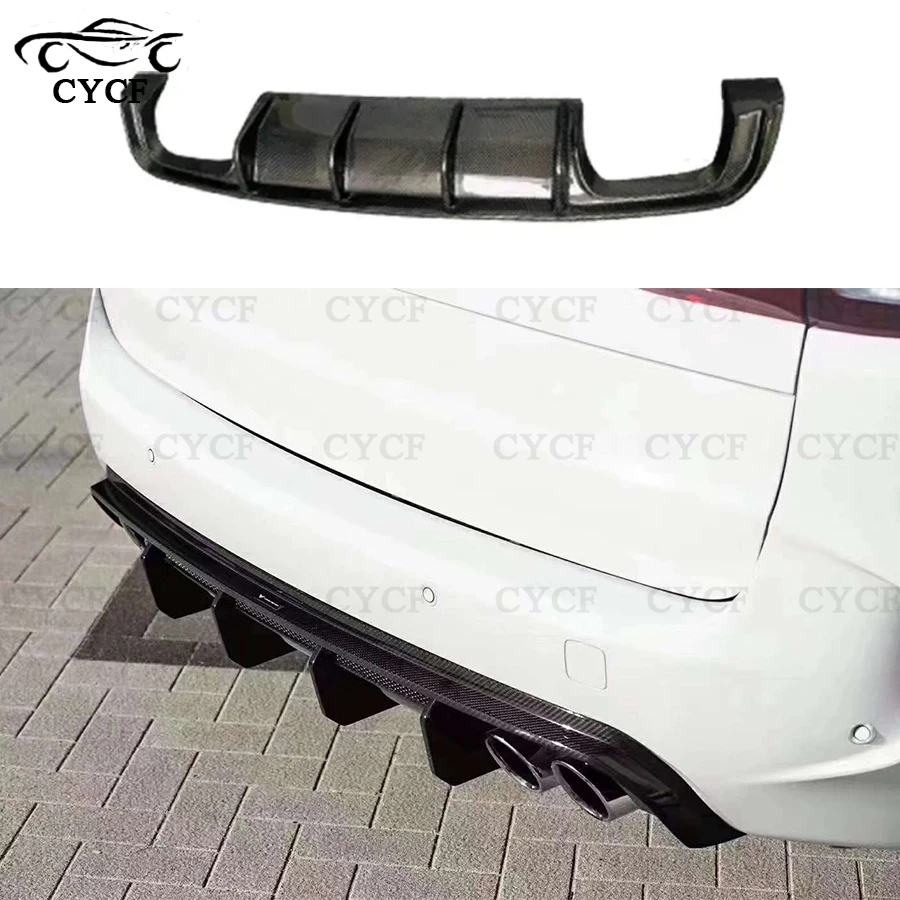 For BMW X5M X6M Series F85 F86 M Sport 2019Years Carbon Fiber Rear Lip Diffuser later V Style Back Bumper Hugger Spoiler
For BMW X5M X6M Series F85 F86 M Sport 2019Years Carbon Fiber Rear Lip Diffuser later V Style Back Bumper Hugger Spoiler