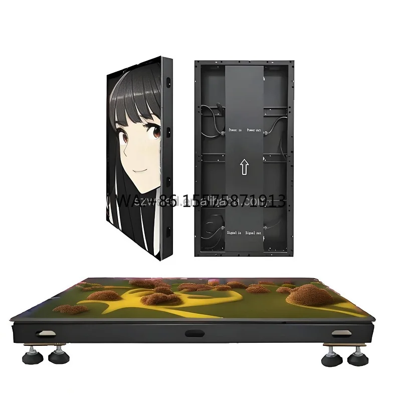 WSLED P3.91 Full-Color Interactive LED Display Screen 4500-5000cd/ Brightness 100,000 Hours Lifespan 3-Year Warranty for
WSLED P3.91 Full-Color Interactive LED Display Screen 4500-5000cd/ Brightness 100,000 Hours Lifespan 3-Year Warranty for