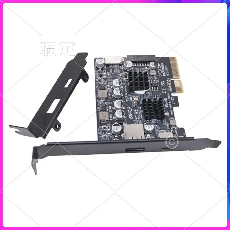 Порты AP-2 PCI-E 4X к USB 3.2 Gen 2 A Карта расширения Передний разъем типа C 19P/20P 10 Гбит/с Полноскоростная передача
Порты AP-2 PCI-E 4X к USB 3.2 Gen 2 A Карта расширения Передний разъем типа C 19P/20P 10 Гбит/с Полноскоростная передача