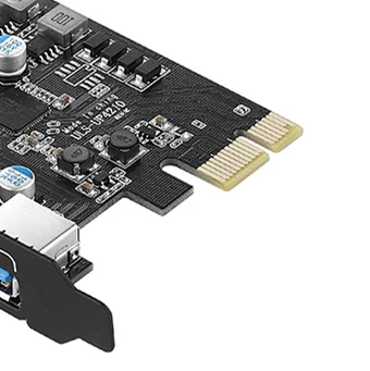 Карта PCI Express, 2 порта USBA/USBC, 5 Гбит/с, USB3.2 Gen1, USB3.0, расширение карты PCIE, адаптер для Windows/MacOS/Linux
Карта PCI Express, 2 порта USBA/USBC, 5 Гбит/с, USB3.2 Gen1, USB3.0, расширение карты PCIE, адаптер для Windows/MacOS/Linux