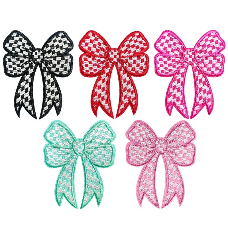 Checkerboard Bow Flags Iron-on Sew Embroidery Badge Patches DIY T-shirt Hat Backpack Clothing Appliques Sticker
Checkerboard Bow Flags Iron-on Sew Embroidery Badge Patches DIY T-shirt Hat Backpack Clothing Appliques Sticker
