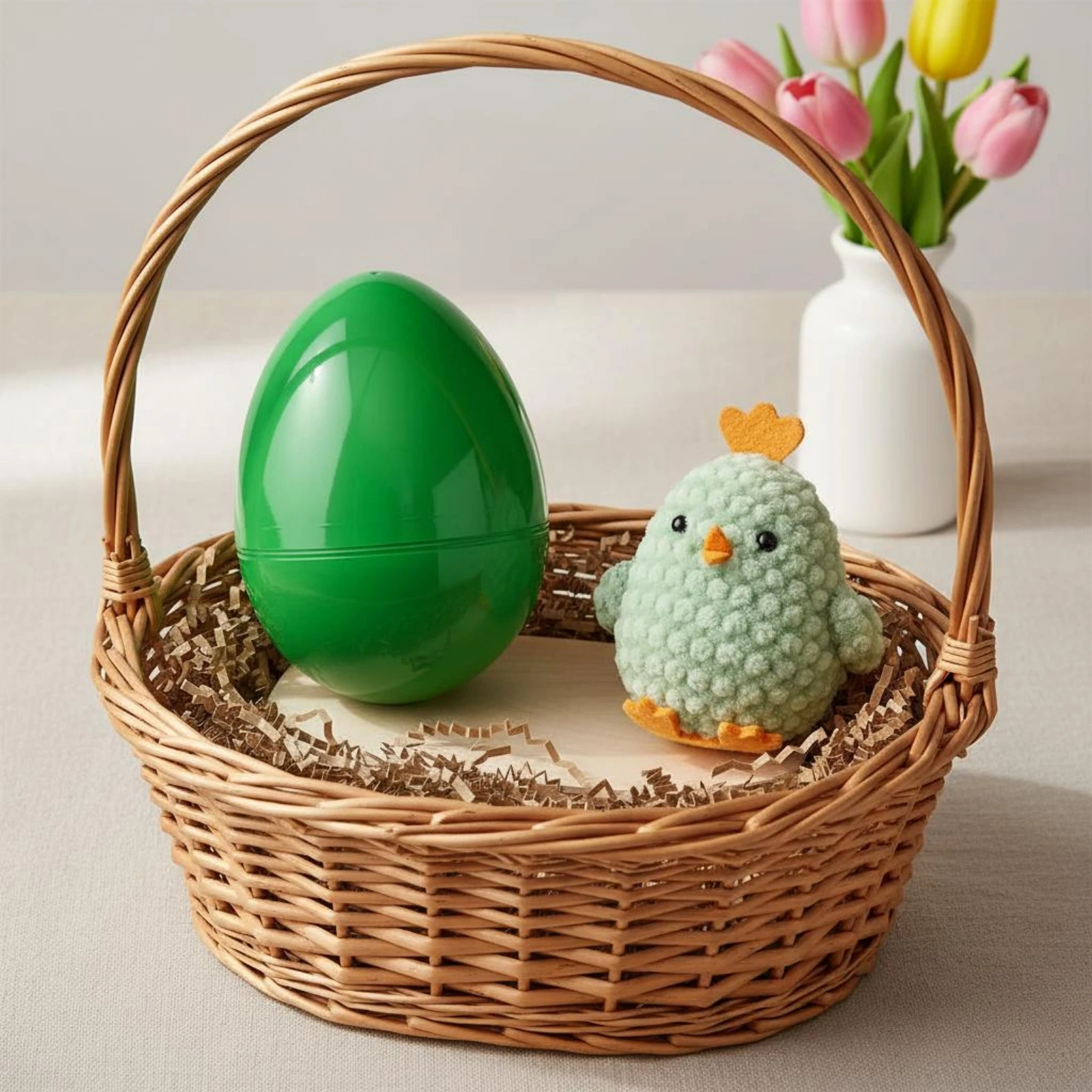 Soft Chick in Shell Colorful Easter Shell with Stuffed Chick for Young Children
Soft Chick in Shell Colorful Easter Shell with Stuffed Chick for Young Children