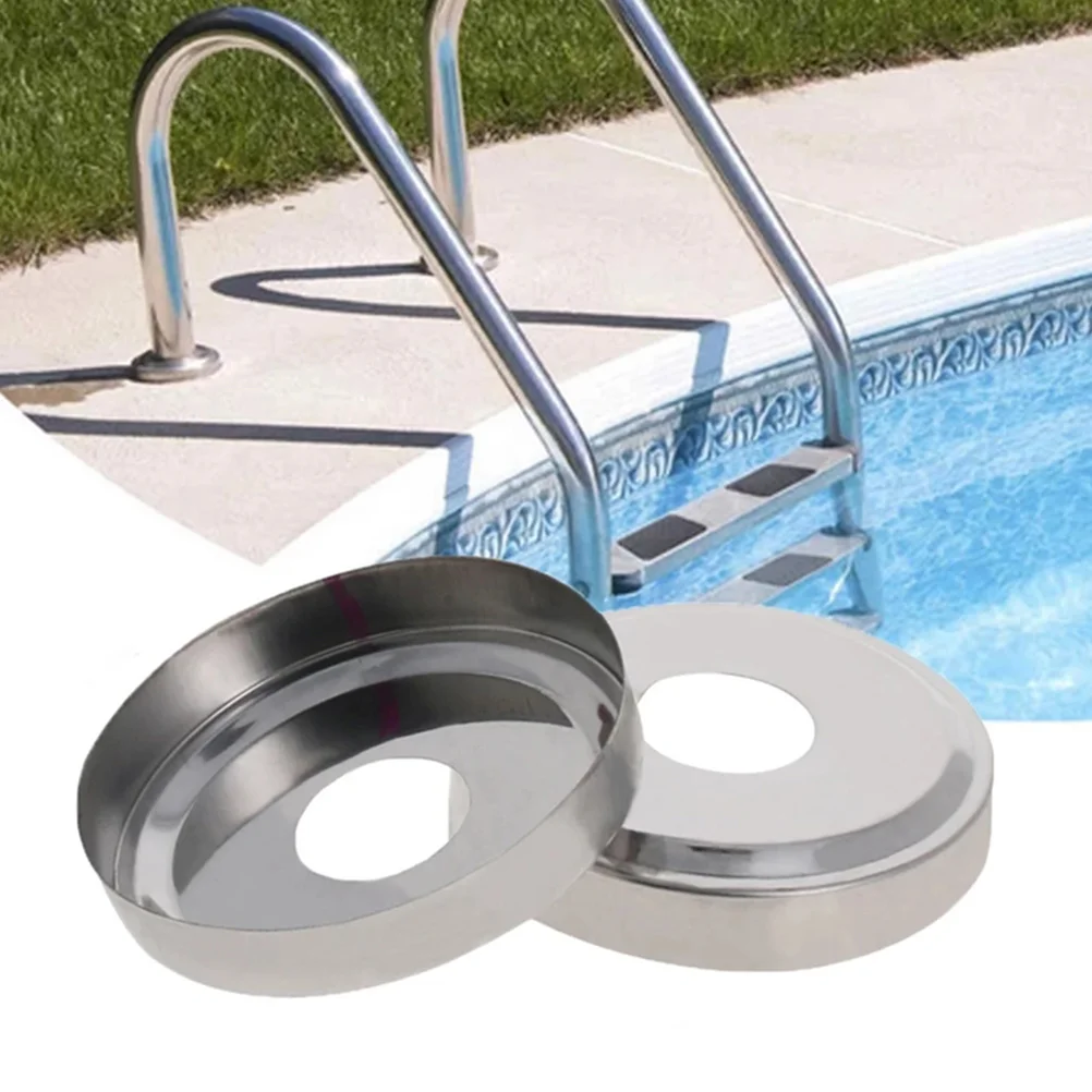 Stainless Steel Decorative Cover Durable Lightweight Pool Handrail Escutcheon Covers for Ladder Steps Spa Cover Plate Pool
Stainless Steel Decorative Cover Durable Lightweight Pool Handrail Escutcheon Covers for Ladder Steps Spa Cover Plate Pool