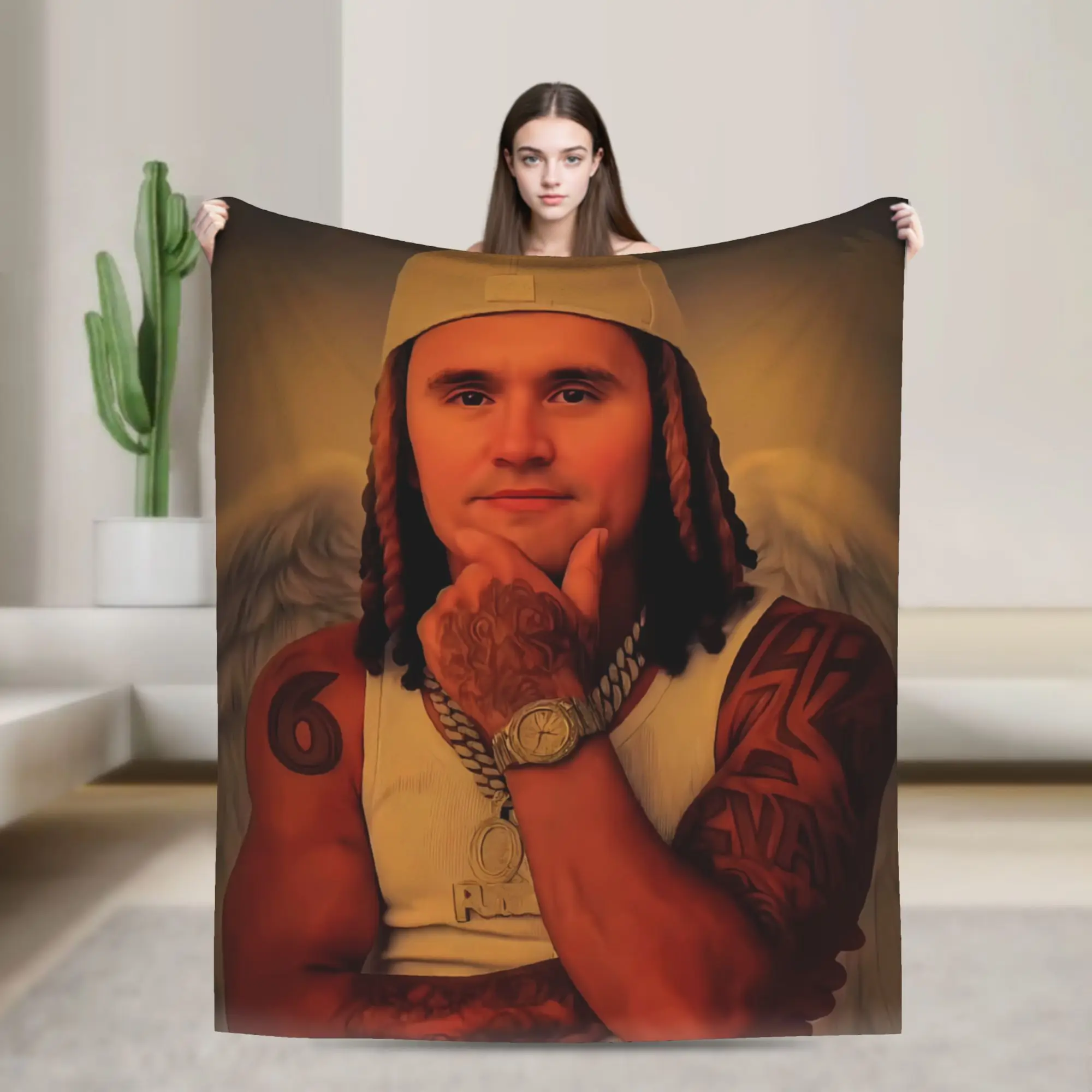 Charlie Kirk Red Tung Funny Brainrot Meme Soft Blanket Camping Plush Throw Blanket Couch Chair Flannel Bedspread Sofa Bed Cover
Charlie Kirk Red Tung Funny Brainrot Meme Soft Blanket Camping Plush Throw Blanket Couch Chair Flannel Bedspread Sofa Bed Cover