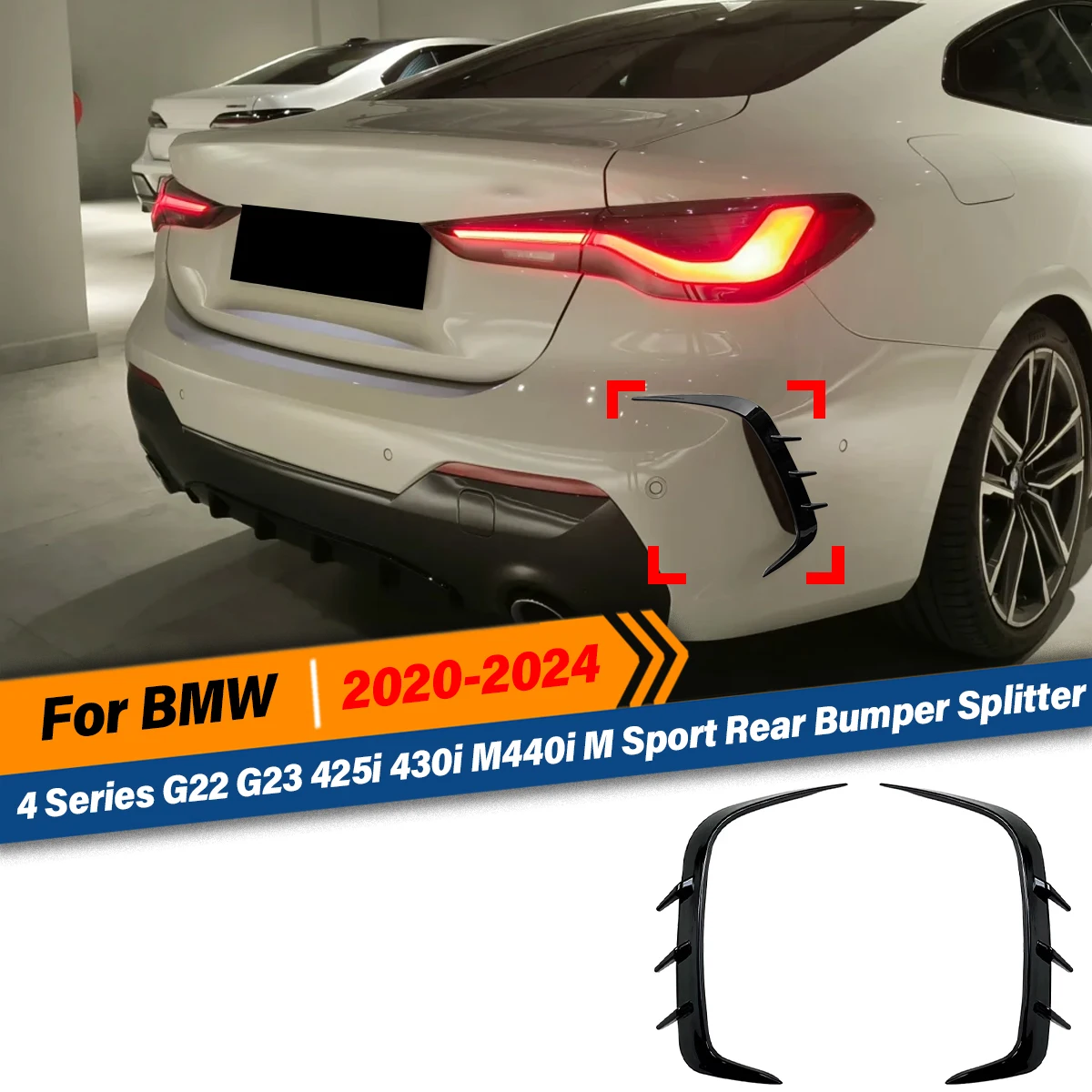 Для BMW 4 серии G22 G23 425i 430i M440i MSport 2020 2021 2022 2023 2024 2X задний бампер, сплиттер, спойлер, вентиляционное отверстие, сплиттер
Для BMW 4 серии G22 G23 425i 430i M440i MSport 2020 2021 2022 2023 2024 2X задний бампер, сплиттер, спойлер, вентиляционное отверстие, сплиттер