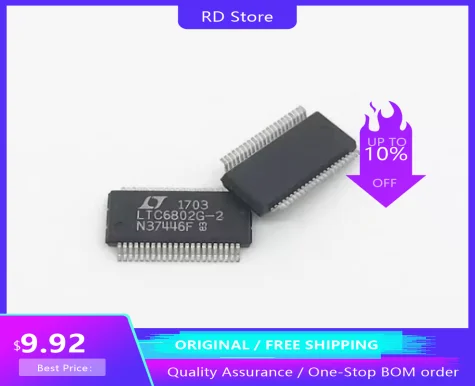 5pcs/lots LTC6802G-2 LTC6802G-1 LTC6802 SSOP44 Battery monitor management chip Free Shipping
5pcs/lots LTC6802G-2 LTC6802G-1 LTC6802 SSOP44 Battery monitor management chip Free Shipping