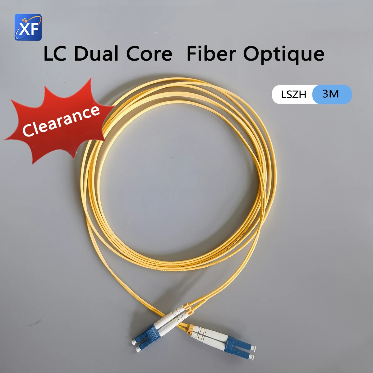 Fiber Optic Patch Cable LC/UPC-LC/UPC 3M 2.0mm/1.6mm Single Mode Double Core Converter Patch Cord Indoor FTTR Bend Insensitive
Fiber Optic Patch Cable LC/UPC-LC/UPC 3M 2.0mm/1.6mm Single Mode Double Core Converter Patch Cord Indoor FTTR Bend Insensitive