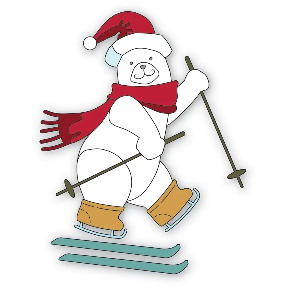 2024 Wintertime Bear Metal Cutting Dies For DIY Making Card Scrapbook Embossed Paper Album Craft Supplies Template Decoration
2024 Wintertime Bear Metal Cutting Dies For DIY Making Card Scrapbook Embossed Paper Album Craft Supplies Template Decoration