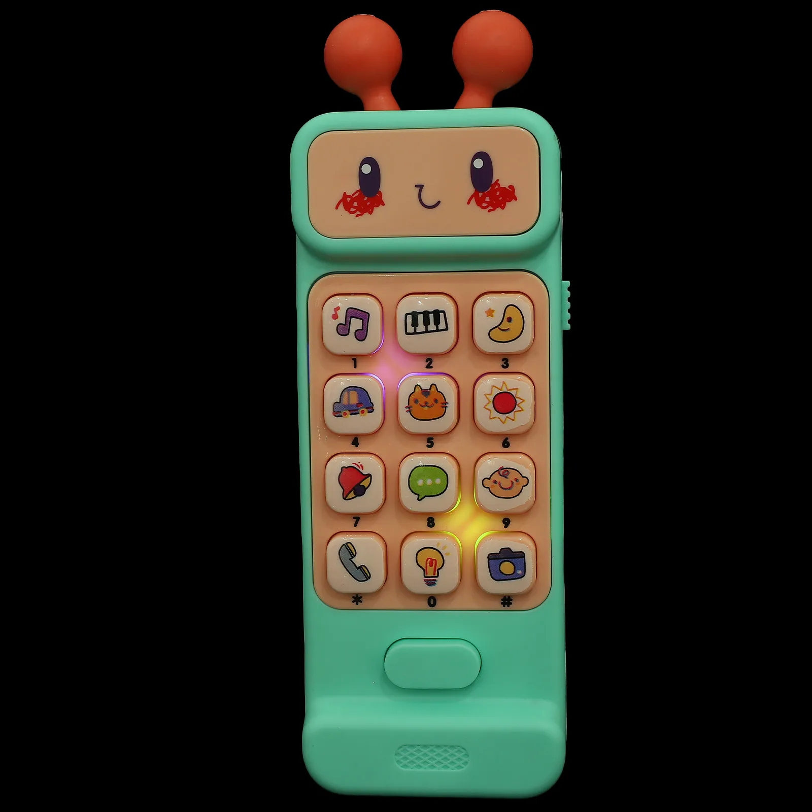 Cute Baby Phone Simulated Learning Tool with Sound and Lighting Effects for Kids Intelligence Development Phone Toy
Cute Baby Phone Simulated Learning Tool with Sound and Lighting Effects for Kids Intelligence Development Phone Toy