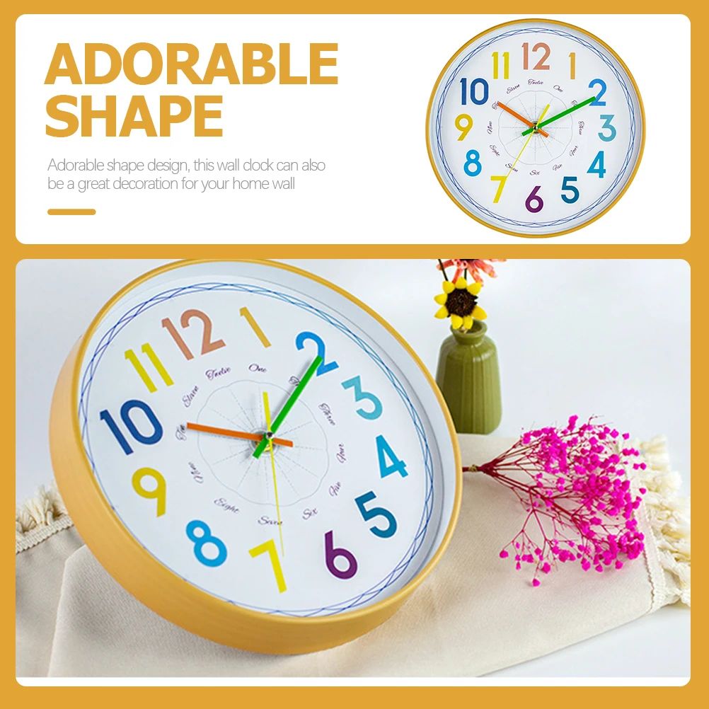 Wall Clock Kids Room Living Bedroom Children Farmhouse Clocks For Living Room Decor Glass Kitchen Decoration
Wall Clock Kids Room Living Bedroom Children Farmhouse Clocks For Living Room Decor Glass Kitchen Decoration
