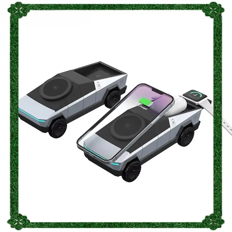 24-Hour Delivery Qi2 3 In 1 Desktop Wireless Charger For Smartphone Cybertruck Style Exterior For Iphone, & Watch,
24-Hour Delivery Qi2 3 In 1 Desktop Wireless Charger For Smartphone Cybertruck Style Exterior For Iphone, & Watch,