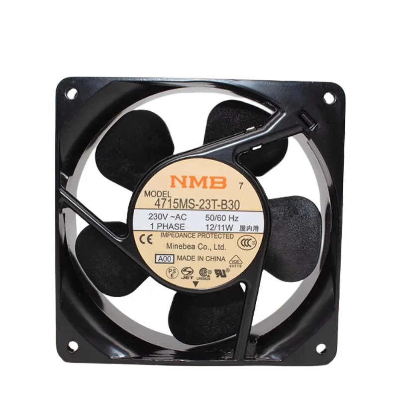 New 4715MS-23T-B30 AC230V 50/60Hz 12/11W 120*120*38mm Server Square Cooling Fan
New 4715MS-23T-B30 AC230V 50/60Hz 12/11W 120*120*38mm Server Square Cooling Fan