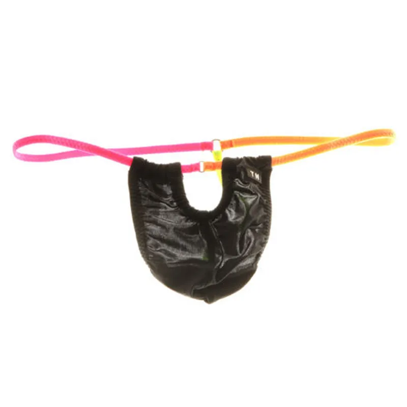 Men's Contrast Color Strap Nylon G-String Thong Low Waist Front Cutout U-Pouch Elastic Underwear
Men's Contrast Color Strap Nylon G-String Thong Low Waist Front Cutout U-Pouch Elastic Underwear