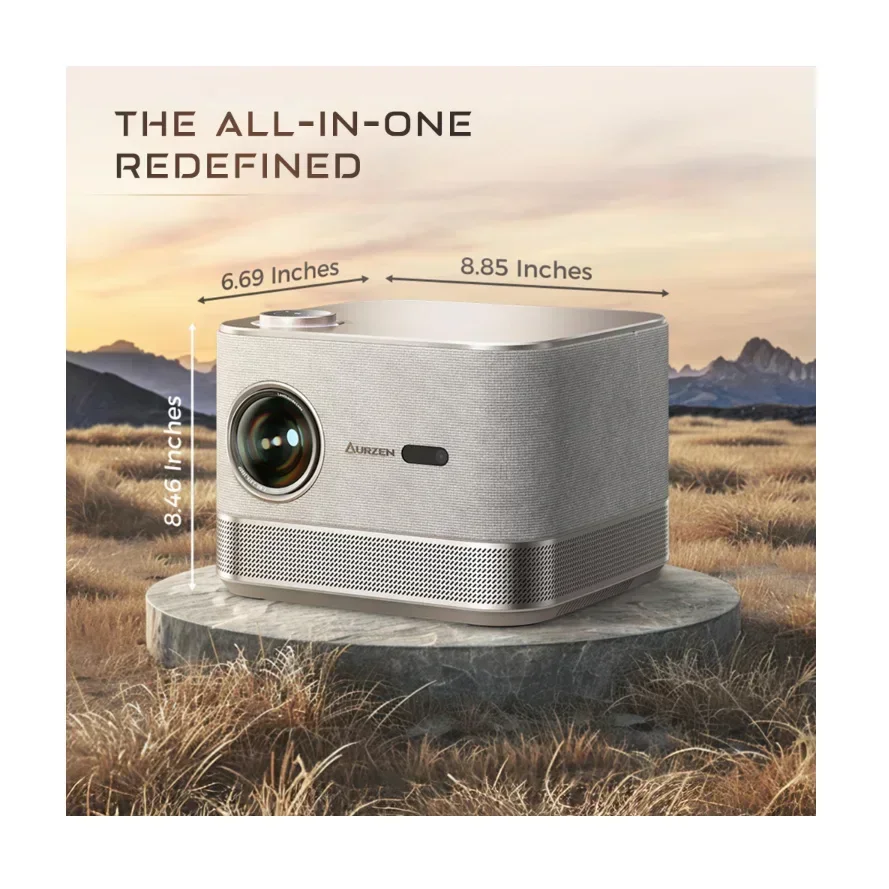Customized Boom 3 Gold All-ln-One 3D DoIby Portable Projector Short Throw 4K HD Mini Wireless Bluetooth Projector
Customized Boom 3 Gold All-ln-One 3D DoIby Portable Projector Short Throw 4K HD Mini Wireless Bluetooth Projector