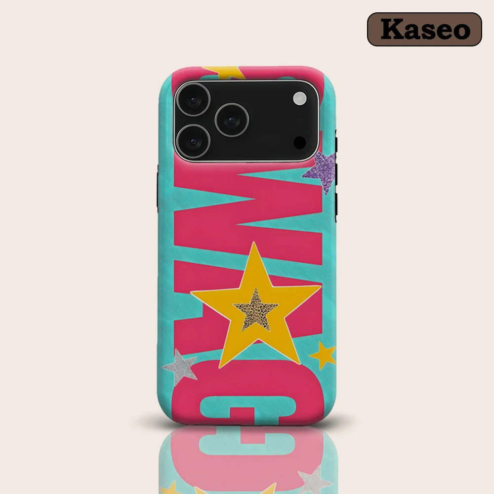KASEO Matte Bumper for Magsafe Case for IPhone 17 16 15 14 Plus 13 Pro Max Shockproof Hard PC Star Studded SMILE Cover
KASEO Matte Bumper for Magsafe Case for IPhone 17 16 15 14 Plus 13 Pro Max Shockproof Hard PC Star Studded SMILE Cover