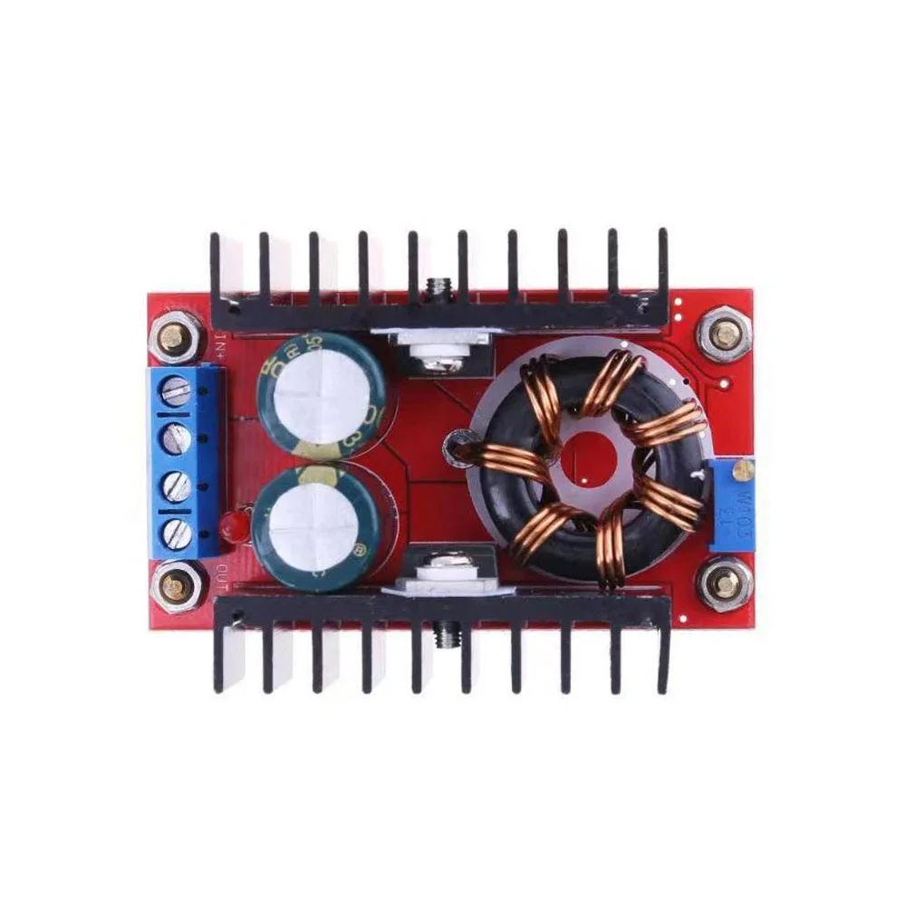 150W High Power Non-isolation Boost Converter DC-DC Step Up Power Supply Board Voltage Adjustable Charger Board
150W High Power Non-isolation Boost Converter DC-DC Step Up Power Supply Board Voltage Adjustable Charger Board