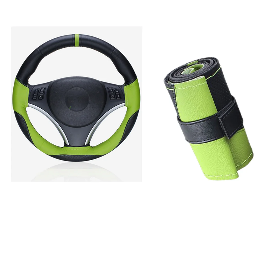 Car Steering Cover Diameter 10.8cm Stylish Stretch-on Anti-Slip Secure Grip Feel Protector Needle Thread Not Included
Car Steering Cover Diameter 10.8cm Stylish Stretch-on Anti-Slip Secure Grip Feel Protector Needle Thread Not Included