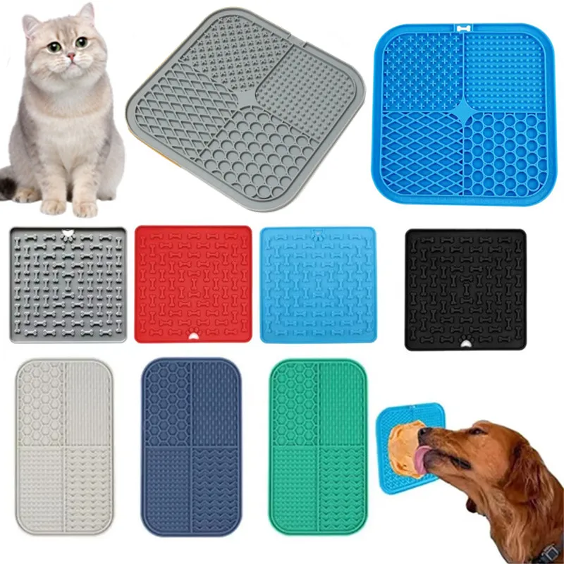 Pet Supplies Dog Silicone Distracted Licking Food Pad Cat Slow Food Bowl Sucker Placemat Pet Anti-slip Anti-choking Eating Gear
Pet Supplies Dog Silicone Distracted Licking Food Pad Cat Slow Food Bowl Sucker Placemat Pet Anti-slip Anti-choking Eating Gear
