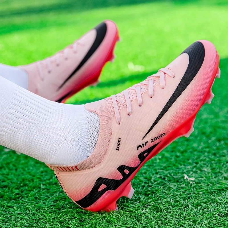 Men Football Boots Cleats Outdoor Sport Non Slip Match Soccer Shoes Long Spikes Breathable Students Ultralight Children Training
Men Football Boots Cleats Outdoor Sport Non Slip Match Soccer Shoes Long Spikes Breathable Students Ultralight Children Training