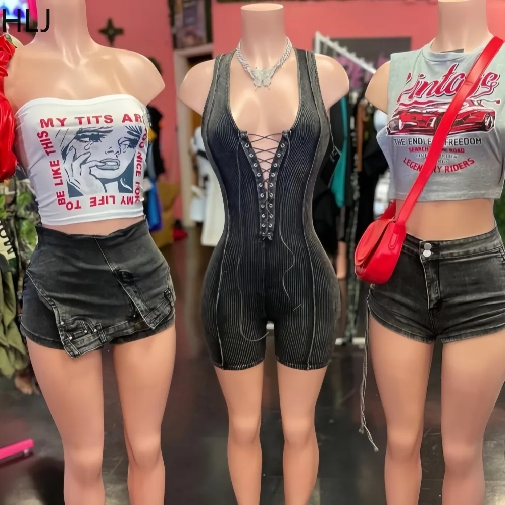 HLJ Y2K Fashion Letter Printing 2 Piece Sets Woman Outfit Skinny Crop Top + Denim Mini Skirt Female Streetwear Summer Spring New
HLJ Y2K Fashion Letter Printing 2 Piece Sets Woman Outfit Skinny Crop Top + Denim Mini Skirt Female Streetwear Summer Spring New