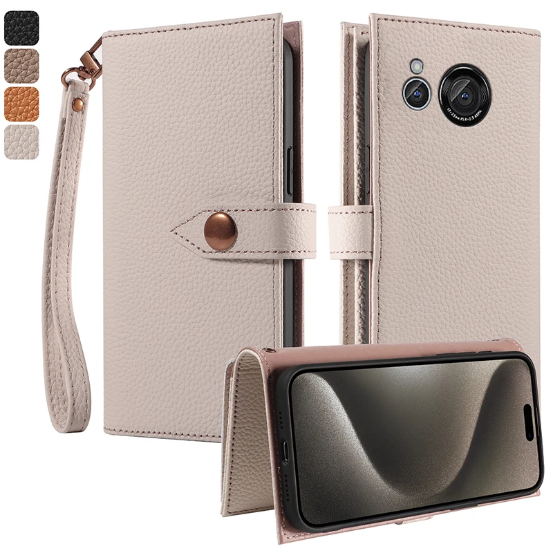 100% Real leather multifunctional card slot wallet Cover For Sharp Aquos R8 8S Pro R7 R6 R5G Fall prevention Flip phone Case
100% Real leather multifunctional card slot wallet Cover For Sharp Aquos R8 8S Pro R7 R6 R5G Fall prevention Flip phone Case