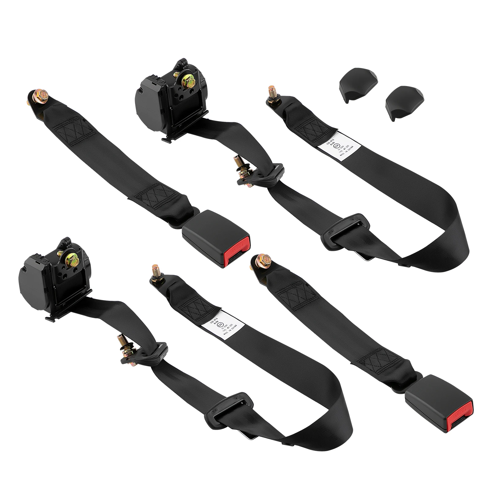 Retractable 3 Point Safety for seat Belt Straps Car Auto Vehicle Adjustable Belt x2
Retractable 3 Point Safety for seat Belt Straps Car Auto Vehicle Adjustable Belt x2