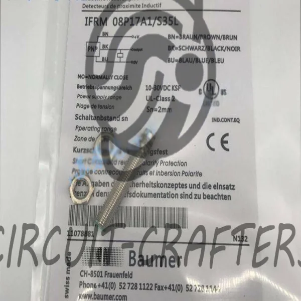 1 шт. новый датчик Ifrm 08p17a1s35l, новый оригинальный точечный Plc
1 шт. новый датчик Ifrm 08p17a1s35l, новый оригинальный точечный Plc