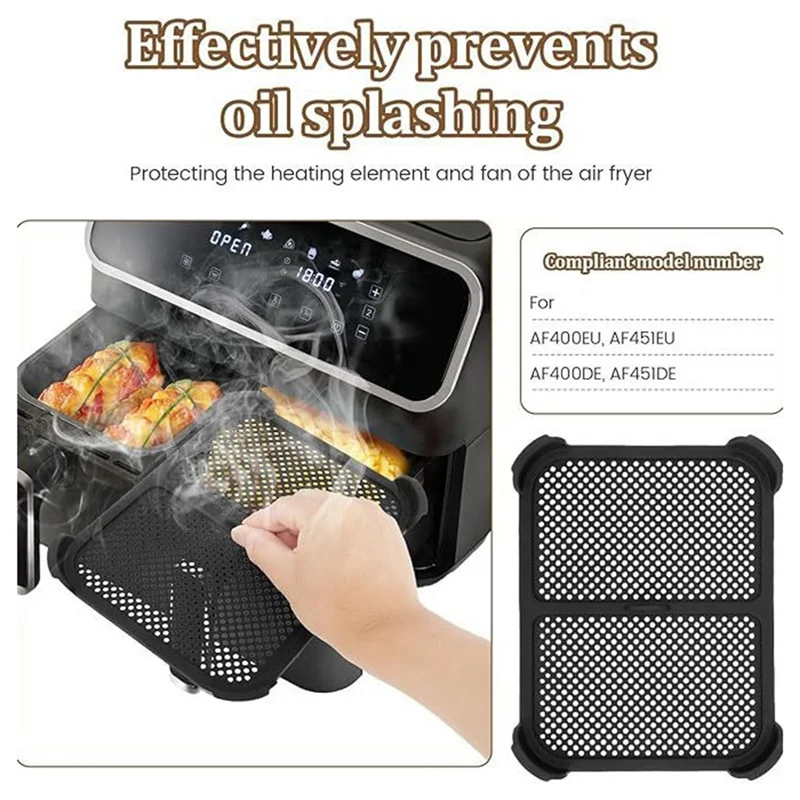 Лучший брызговик для аэрофритюрницы Ninja, многоразовый силиконовый брызговик для аэрофритюрницы, кухонные аксессуары
Лучший брызговик для аэрофритюрницы Ninja, многоразовый силиконовый брызговик для аэрофритюрницы, кухонные аксессуары