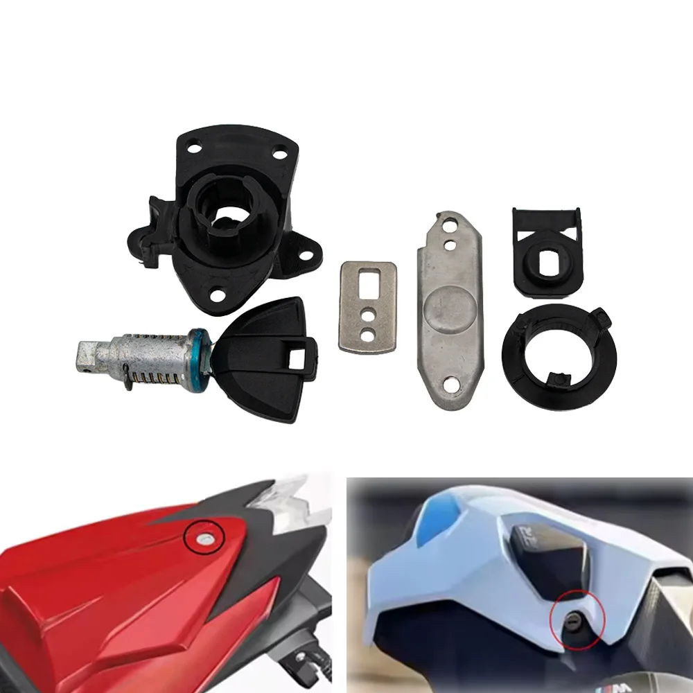 For G310R G310GS F650 F650GS R850RT R850R R850GS R850C S1000XR S1000R S1000RR Motorcycle Rear Passenger Seat Lock Core Key
For G310R G310GS F650 F650GS R850RT R850R R850GS R850C S1000XR S1000R S1000RR Motorcycle Rear Passenger Seat Lock Core Key