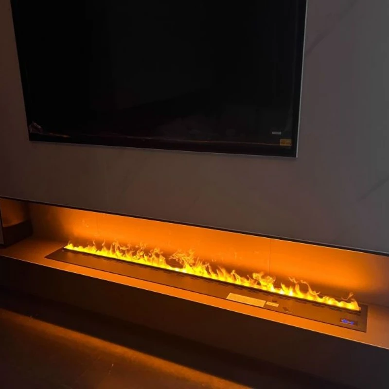 5 Years Warranty 3D fire linear electric fake led flame electric water steam vapor fireplace
5 Years Warranty 3D fire linear electric fake led flame electric water steam vapor fireplace