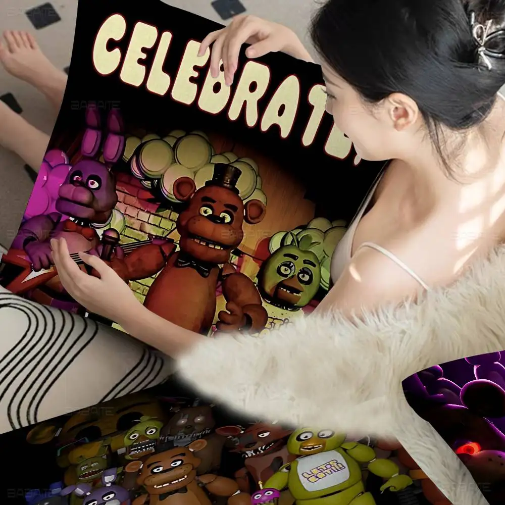 Popular Horror Game F-Five N-Nights A-At F-FreddyS Pillowcase Toon Gift Cushion Cover Bedroom Home Sofa Chair Seat Decor
Popular Horror Game F-Five N-Nights A-At F-FreddyS Pillowcase Toon Gift Cushion Cover Bedroom Home Sofa Chair Seat Decor