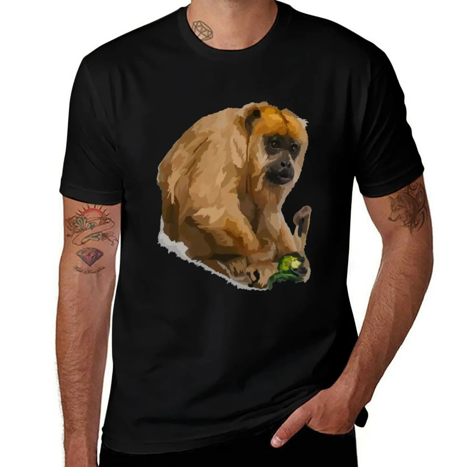 B is for Black Howler Monkey T-Shirt Funny t-shirt cute tops Aesthetic clothing shirts graphic tee men
B is for Black Howler Monkey T-Shirt Funny t-shirt cute tops Aesthetic clothing shirts graphic tee men